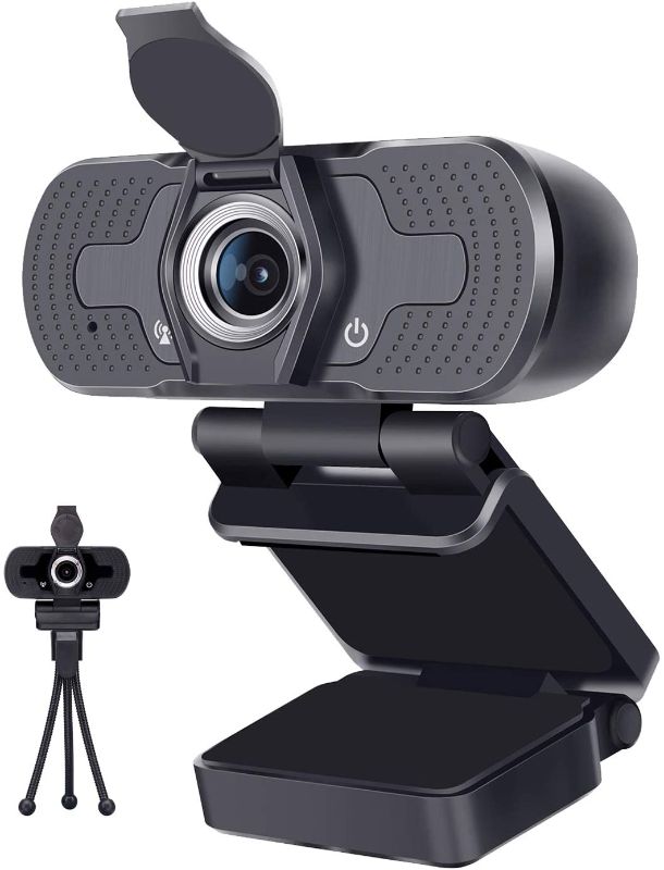 Photo 1 of AMTIFO 1080P HD Webcam W1,USB Desktop Laptop Camera,Mini Plug and Play Video Calling Computer Camera,Built-in Mic,Flexible Rotatable Clip