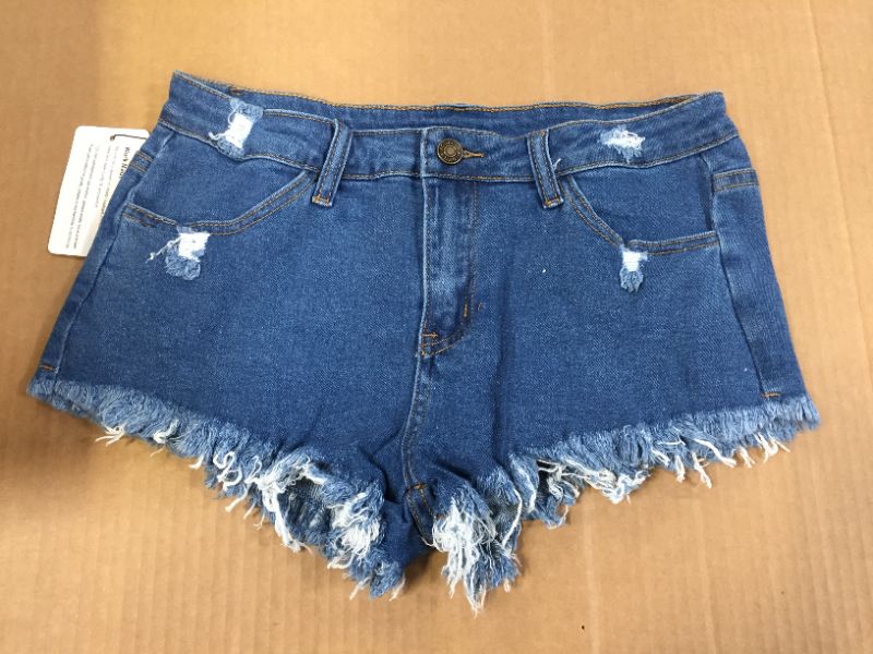 Photo 3 of 2 Pack Soojun Women's Sexy Cut Off Low Waist Booty Denim Jeans Shorts Size 2 