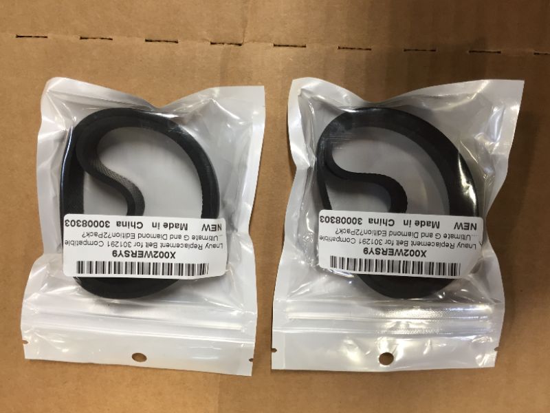 Photo 2 of 2 Pack 4 Total Lnauy Replacement Belt for 301291 Compatible with Kirby Vacuum
