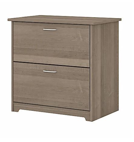 Photo 1 of Bush Furniture Cabot 2-Drawer Lateral File Cabinet, Ash Gray