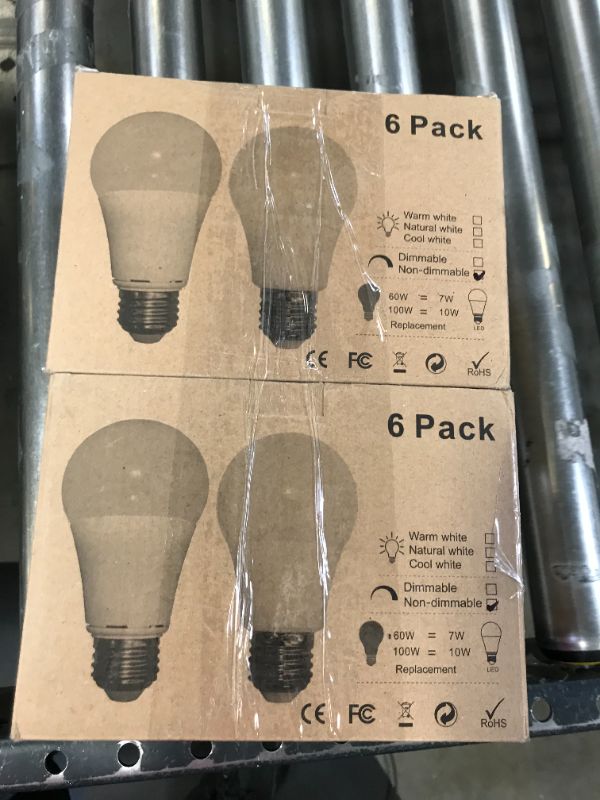 Photo 2 of 2 Pack Bayshe 12V LED Light Bulb 60Watt 12 Bulbs Total 