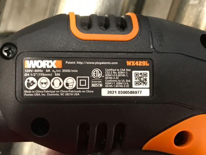 Photo 3 of WORX WORXSAW 4.5-Inch Compact Circular Saw, Corded, WX429L