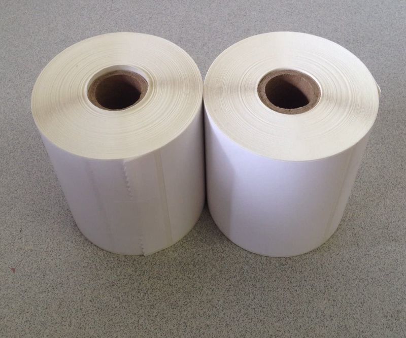 Photo 1 of 4" x 6" Direct Thermal for Zebra 2844 ZP-450 ZP-500 ZP-505 Shipping Labels Roll, 1" Cores. 4x6 Blank Labels Brand Made in The USA