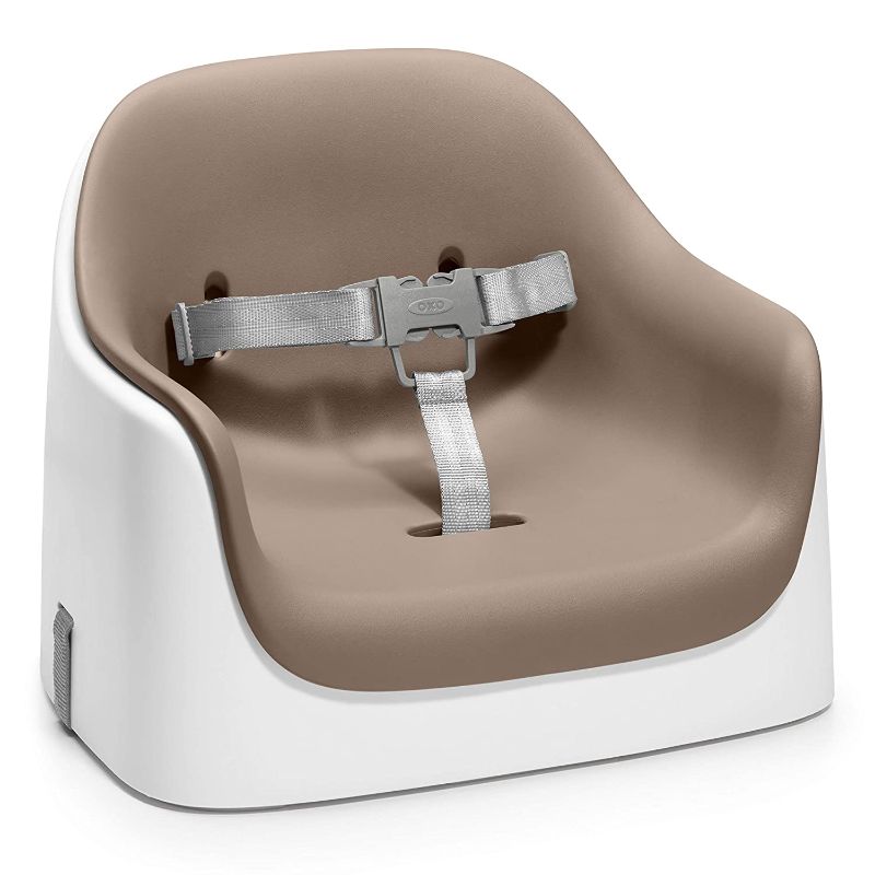 Photo 1 of OXO Tot Nest Booster Seat with Removable Cushion, Taupe