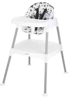 Photo 1 of Evenflo 4-in-1 Eat and Grow Convertible High Chair