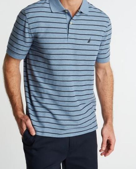 Photo 1 of CLASSIC FIT STRIPED DECK POLO XL