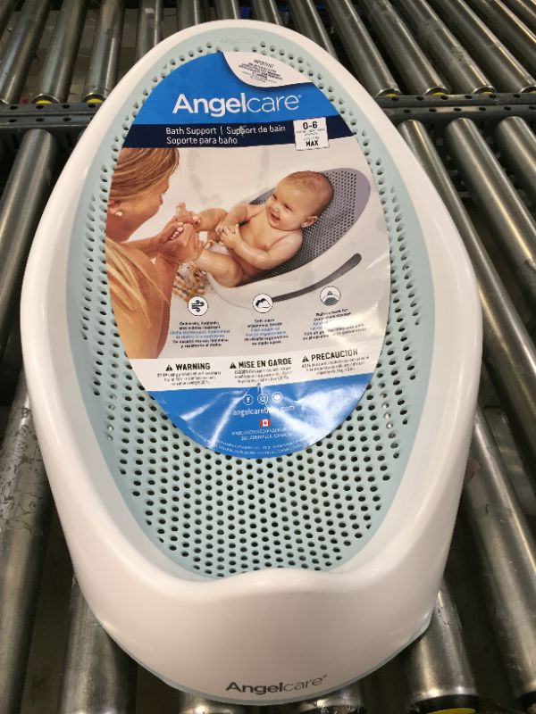 Photo 2 of Angelcare Baby Bath Support, Blue