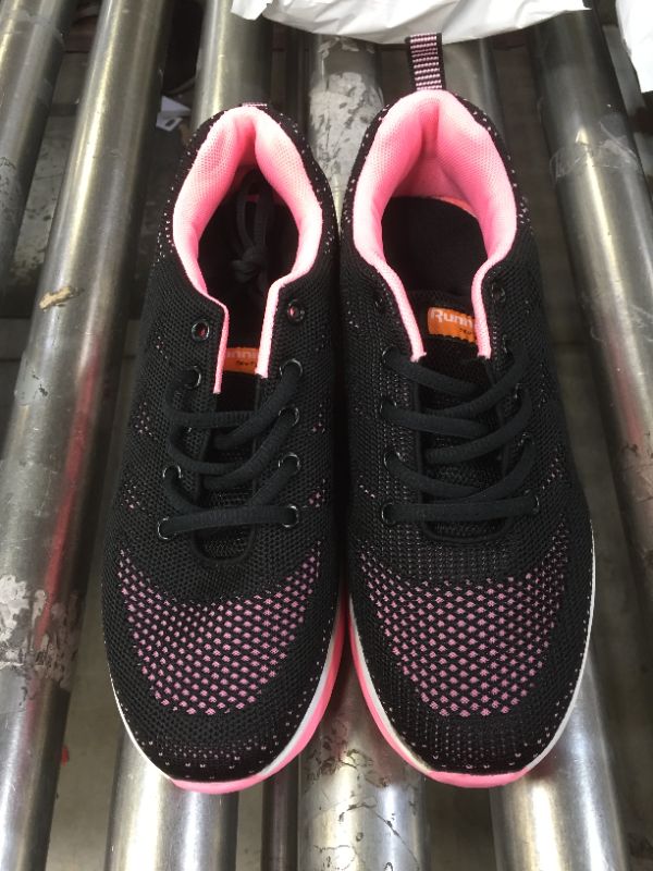 Photo 1 of Black and Pink Running Shoes Size 40 2 Pack 