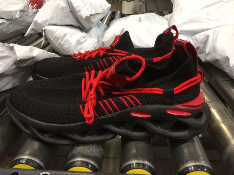 Photo 3 of Black and Red Running Shoes Size 41