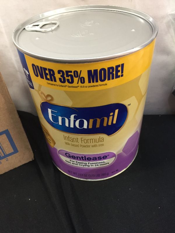 Photo 3 of Enfamil Gentlease Infant Formula for Fussiness, Gas, and Crying - Powder, 27.7 Oz Can
exp mar 1 2023