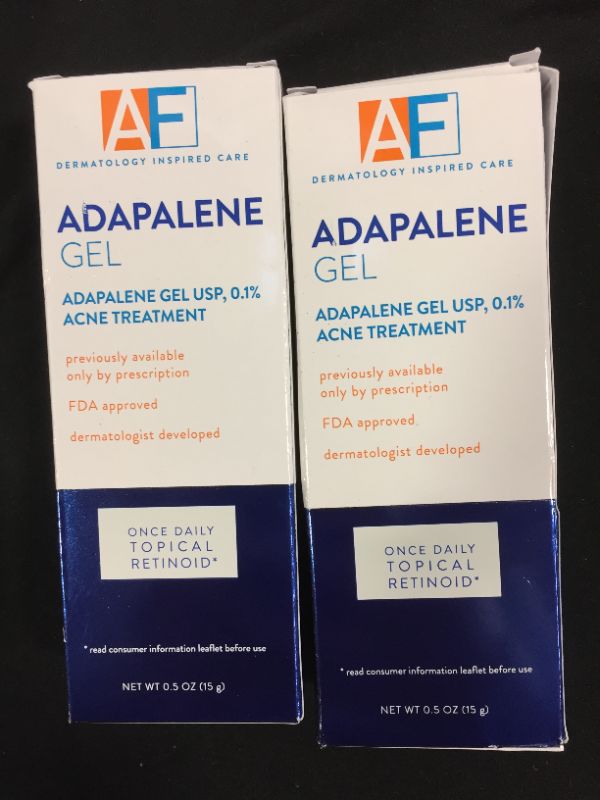 Photo 3 of AcneFree Adapalene Gel Once Daily Topical Retinoid Acne Treatment - 0.5oz 2 pack 
