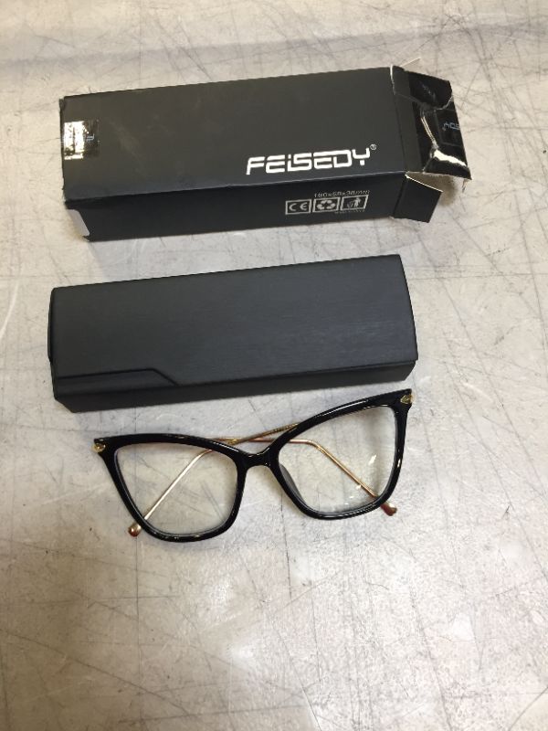 Photo 1 of Feisedy Women's Oversized Glasses 