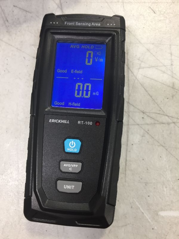 Photo 2 of ERICKHILL EMF Meter, Rechargeable Digital Electromagnetic Field Radiation Detector Hand-held Digital LCD EMF Detector, Great Tester for Home EMF Inspections, Office, Outdoor and Ghost Hunting
