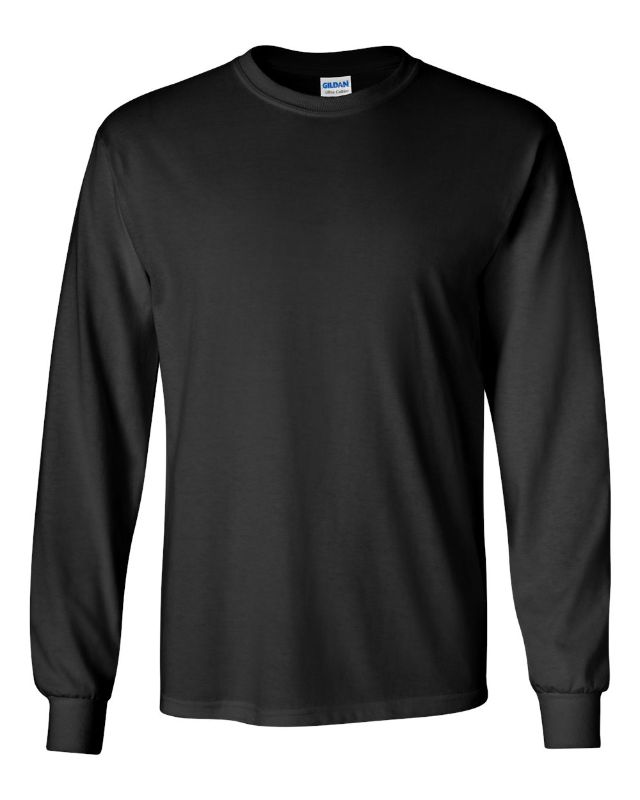 Photo 1 of Gildan Ultra Cotton Adult Long Sleeve Tshirt XLARGE
