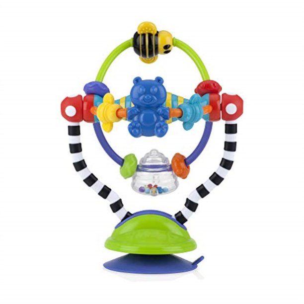 Photo 1 of nuby silly spinwheel with suction base high chair interactive toy for early development
