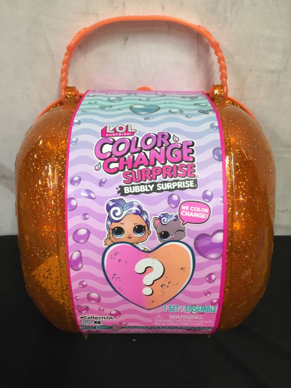 Photo 2 of LOL Surprise Color Change Bubbly Surprise Orange with Exclusive Doll & Pet
