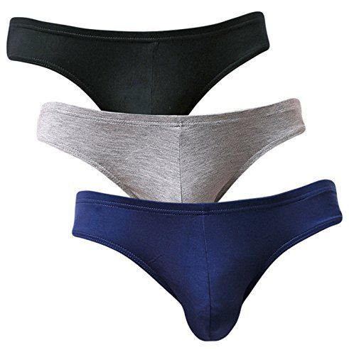 Photo 1 of Men's Supersoft Modal Briefs Low Rise Lightweight Underwear 3 Pack Medium