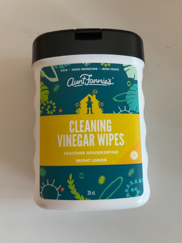 Photo 2 of Aunt Fannie's Travel Size Vinegar Cleaning Wipes, 25 Count (Eucalyptus, Single Pack)