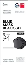 Photo 1 of [10-pack][English ver.] Blue Industry KF94 Ergonomic 3D - Black Korean Face Mask [Large][Made in Korea]