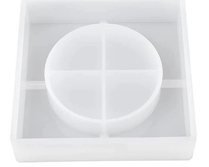 Photo 2 of OCMOIY ASHTRAY MOLD SILICONE SQUARE AND CIRCLE MOLD FOR DIY OK035-YANHUIGANG