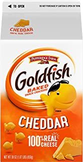 Photo 1 of Pepperidge Farm Goldfish Cheddar Crackers - 30oz Carton