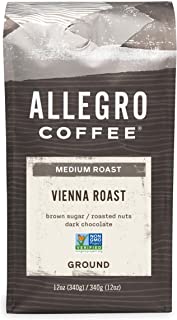 Photo 1 of Allegro Coffee Vienna Roast Ground Coffee, 12 oz
Ground · 12 Ounce (Pack of 1)