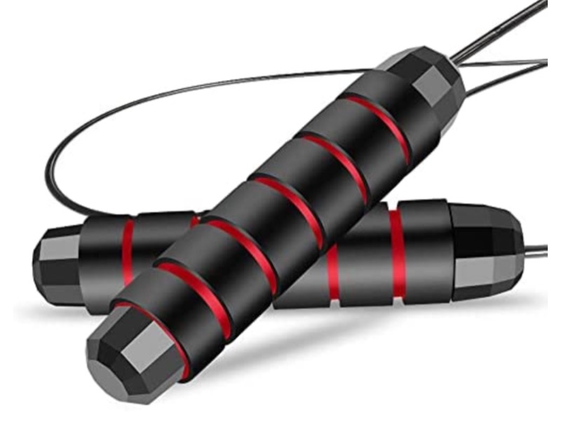 Photo 1 of Adjustable Jump Rope for Workout, Fitness Jump Rope for Men Women and Kids, Speed Jumping Rope for Exercise