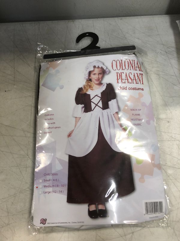 Photo 2 of COLONIAL GIRL- BROWN DRESS- M
