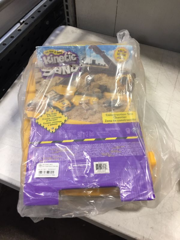 Photo 1 of Kinetic Sand Construction Folding Sandbox