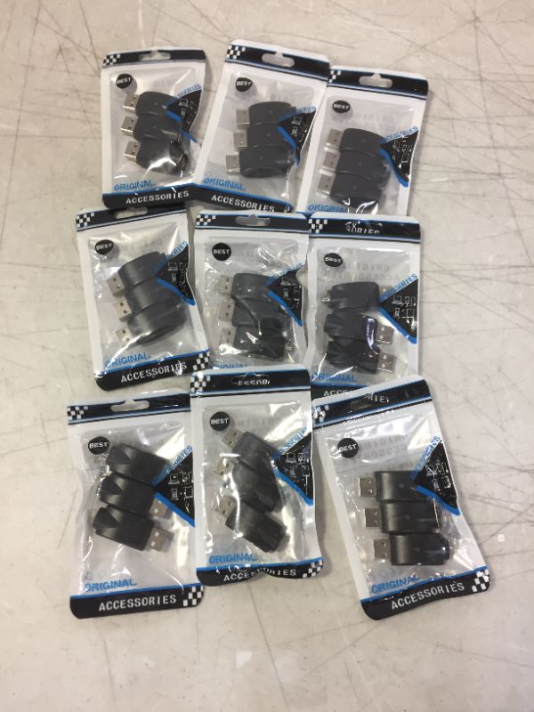 Photo 1 of 9 PACK - USB Adapter pack of 3 (27 in total)