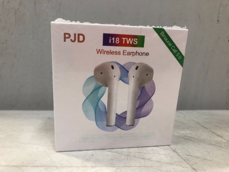 Photo 1 of I18 TWS Wireless Earphone Binaural call 5.0--fabric sealed