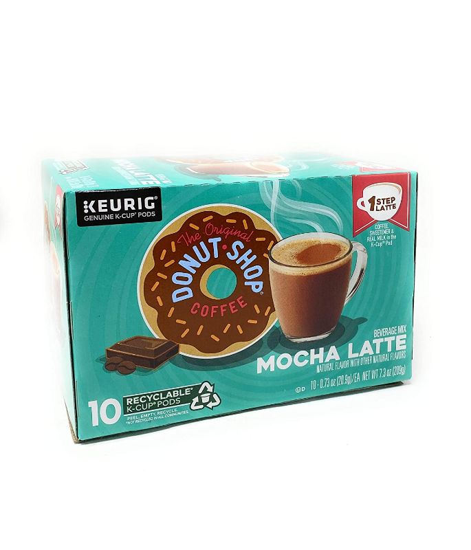 Photo 1 of 6pack 10ct--the original donut shop mocha latte coffee cup pod dispenser best by 10-2021