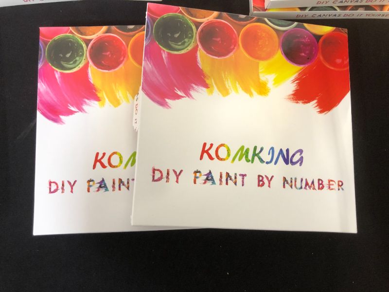 Photo 2 of Komking Paint by Numbers for Adults 2 PACK 