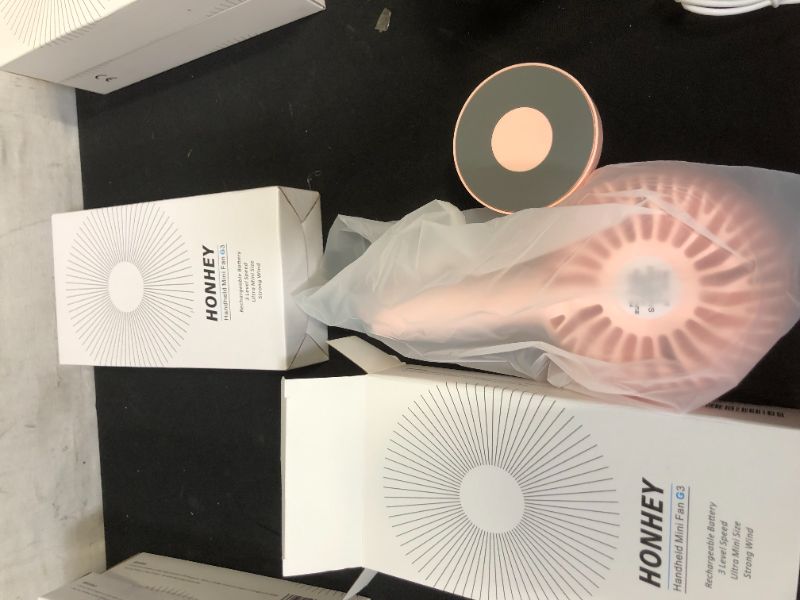 Photo 1 of HonHey Handheld Fan Portable PACK OF 2