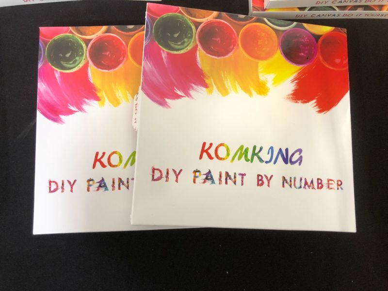Photo 1 of Komking Paint by Numbers for Adults 2 PACK