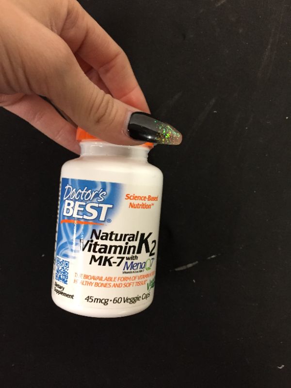 Photo 2 of 03/23Doctor's Best Natural Vitamin K2 MK-7 with MenaQ7 White No Flavor, 60 Count
