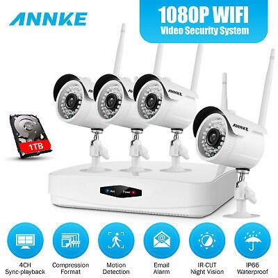 Photo 1 of annke hd wireless video surveillance system