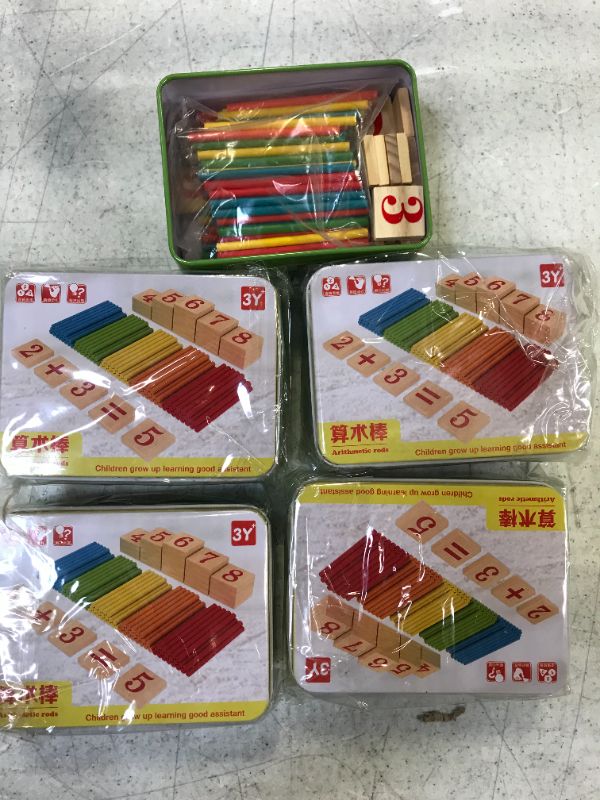 Photo 1 of Learning Good Arithmetic Rod For Kids 5 Pack 