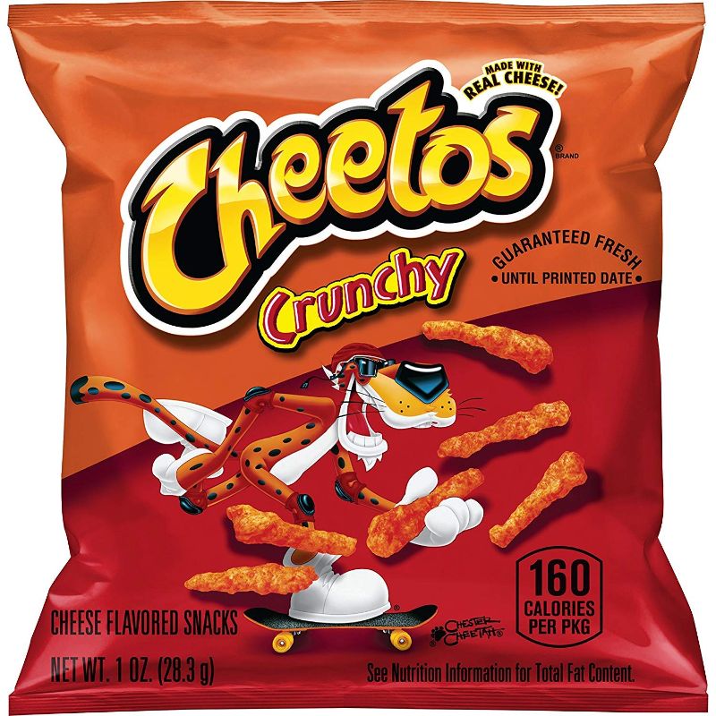 Photo 1 of Cheetos Crunchy Cheese Flavored Snacks, 1 Ounce (Pack of 40) 2 count 
