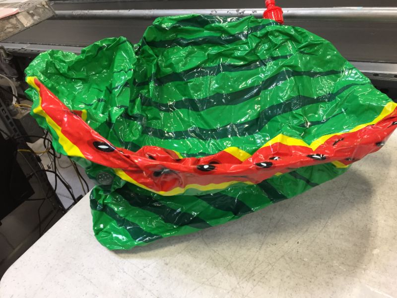 Photo 1 of watermelon blow up water item 