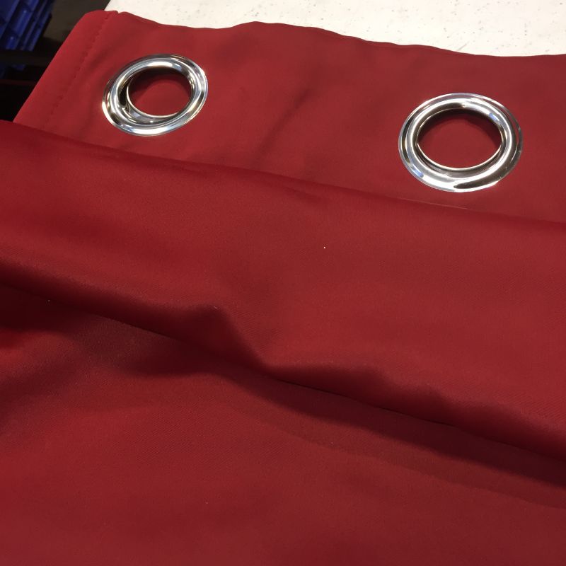 Photo 1 of 52x92 inch red single curtain panel