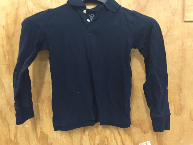 Photo 2 of Boy's Uniform Long Sleeve Pique Polo 2-Pack - Nautico  size m (7/8)