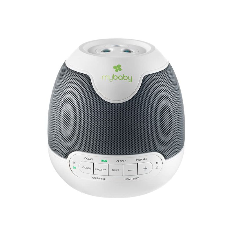 Photo 1 of MyBaby, SoundSpa Lullaby - Sounds & Projection, Plays 6 Sounds & Lullabies, Image Projector Featuring Diverse Scenes, Auto-Off Timer Perfect