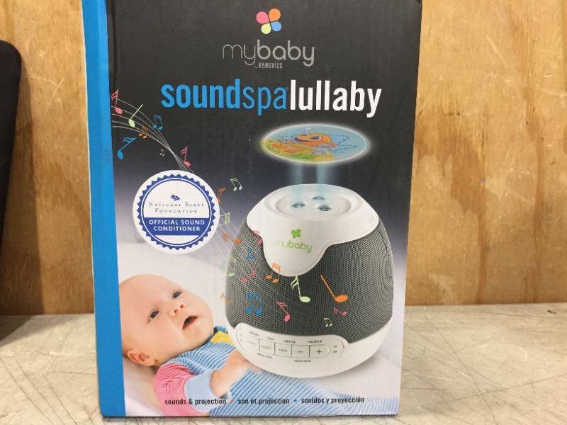 Photo 4 of MyBaby, SoundSpa Lullaby - Sounds & Projection, Plays 6 Sounds & Lullabies, Image Projector Featuring Diverse Scenes, Auto-Off Timer Perfect