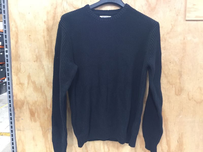 Photo 1 of goodthreads 100%cotton men's  sweater black