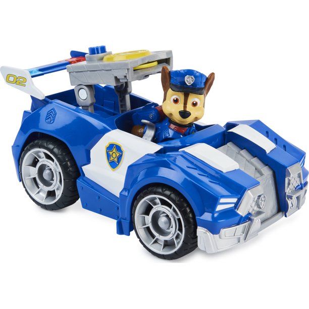 Photo 1 of PAW Patrol, Chase Deluxe Transforming Movie Vehicle++open box