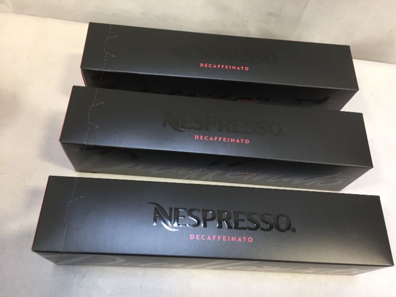 Photo 1 of 3pack--Nestle Nespresso Vertuo Decaffeinato Coffee Pods exp date 05-2022