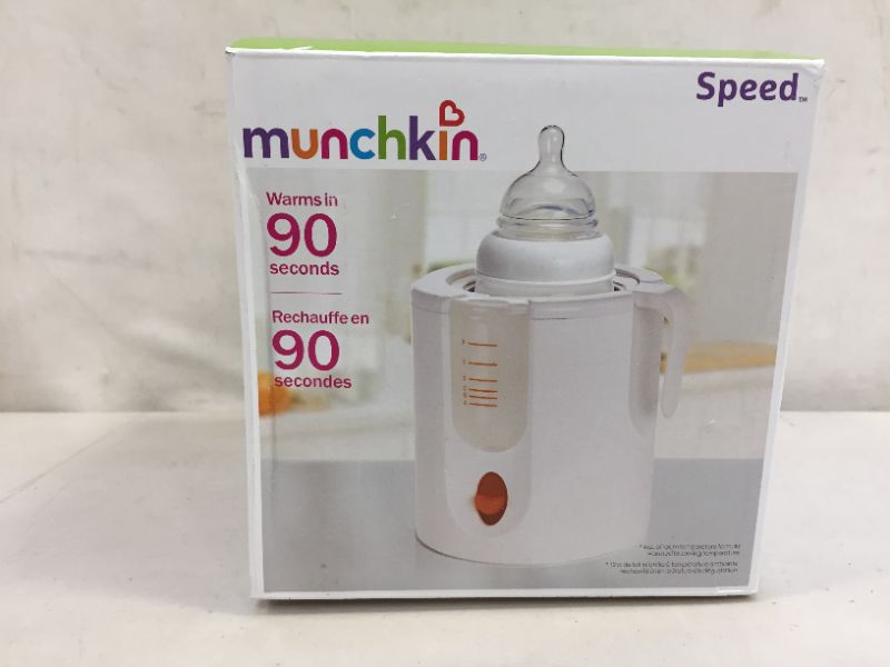 Photo 6 of Munchkin High Speed Bottle Warmer, White, 1 Count (Pack of 1)  Factory sealed