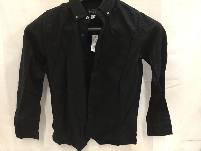 Photo 1 of Boys' Shirt, Black, L, Size l (10-12)