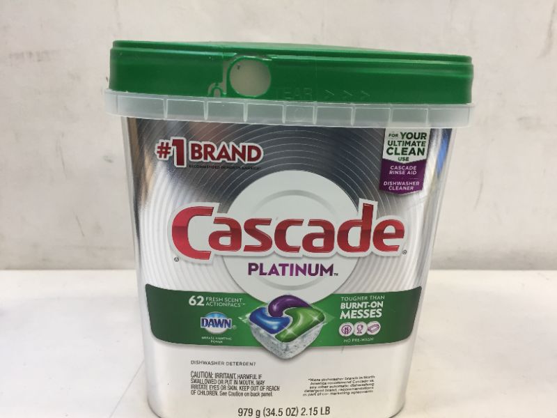 Photo 2 of CASCADE PLATINUM 62 FRESH SCENT ACTIOPACS